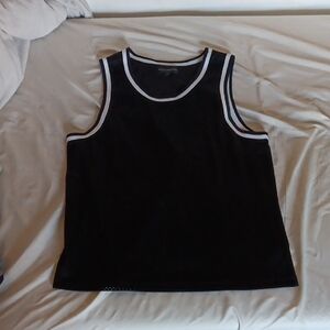 Black and White Tank Top